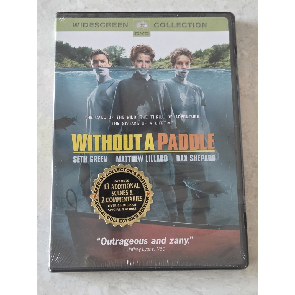 WITHOUT A PADDLE (NEW/SEALED‎ DVD) Seth Green Matthew Lillard Dax Shepard